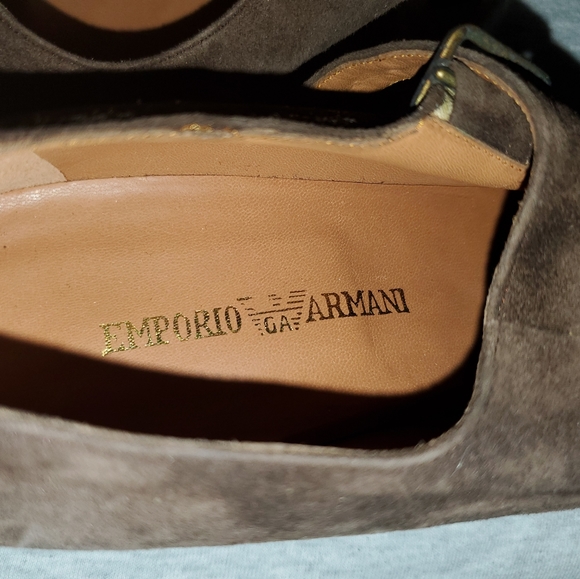 Emporio Armani Suede Heels - Picture 4 of 6